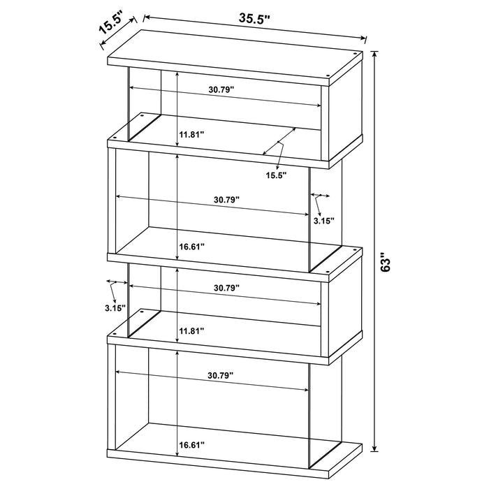 Emelle Bookshelf - All Brands Furniture (NJ)