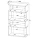 Emelle Bookshelf - All Brands Furniture (NJ)
