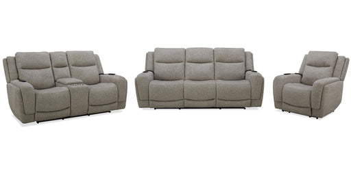 Parker Living Penfield - Frappe Power Reclining Sofa Loveseat and Recliner