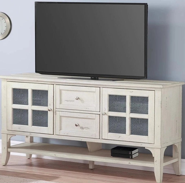 Parker House Hilton TV Console in Vintage Antique Storm
