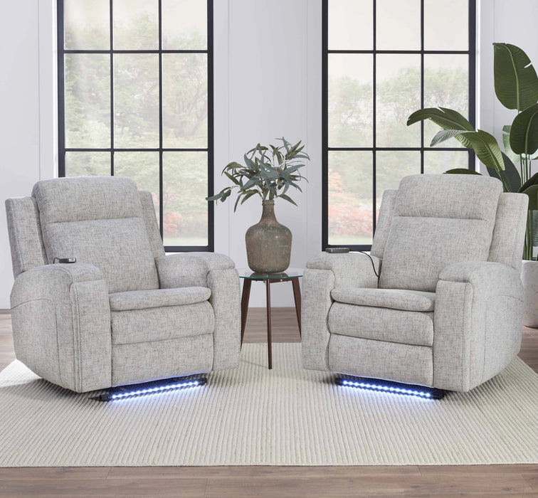 Parker Living Armstrong Power Recliner with Heat Massage and Auto-Glide Two Pack
