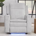 Parker Living Armstrong Power Recliner with Heat Massage and Auto-Glide