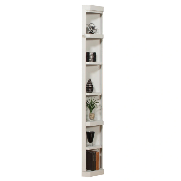 Parker House Boca 9 Piece Entertainment Wall with Corner Bookcases