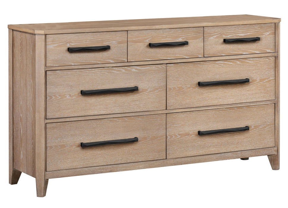 Parker House Breckenridge - Bedroom King Bed 2 Nightstands Dresser with Mirror and Chest