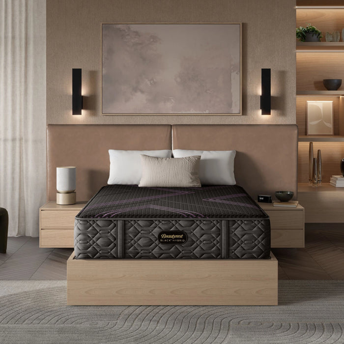 Beautyrest BlackÂ® Series Two 13.5" Hybrid Firm Mattress