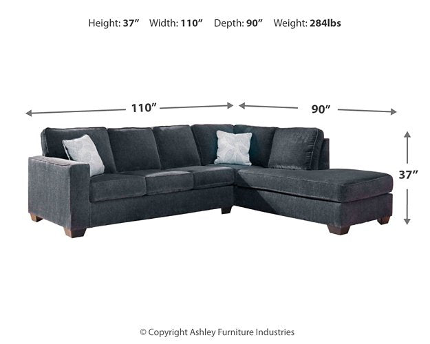 Altari Sleeper Sectional with Chaise - All Brands Furniture (NJ)