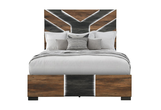 Optimus Brown/Black Bed