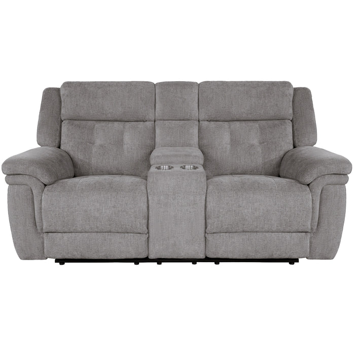 Parker Living Richland - Bristol Grey Power Reclining Sofa and Loveseat