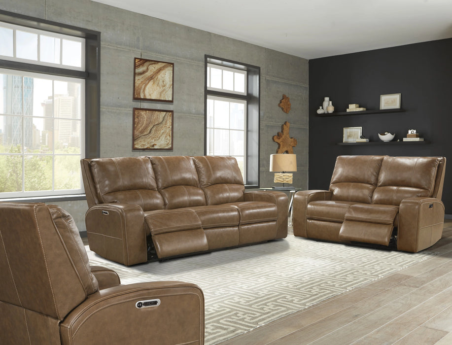 Parker Living Swift - Bourbon Power Reclining Sofa Loveseat and Recliner