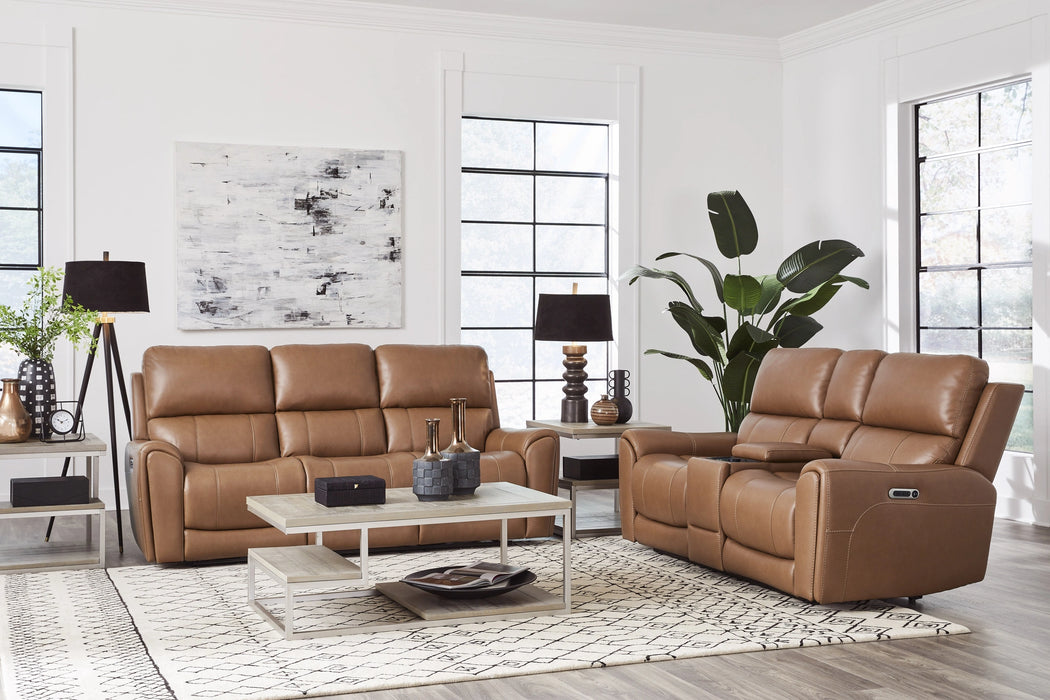 Parker Living Hancock Zero Gravity Power Reclining Console Loveseat P3