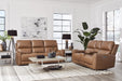 Parker Living Hancock Zero Gravity Power Reclining Sofa with Drop Down Table P3