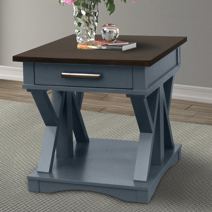 Parker House Americana Modern Cocktail Table with 2 End Tables