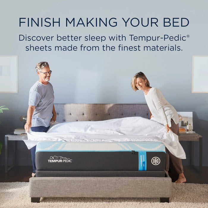TEMPUR Classic Cotton Sheet Set Sleepy Blue