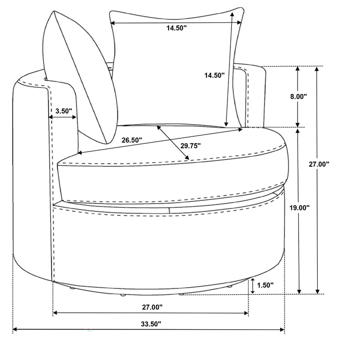 Debbie Accent Chair - All Brands Furniture (NJ)
