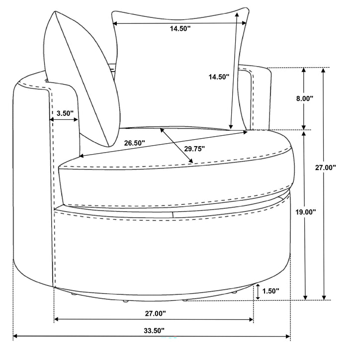 Debbie Accent Chair - All Brands Furniture (NJ)
