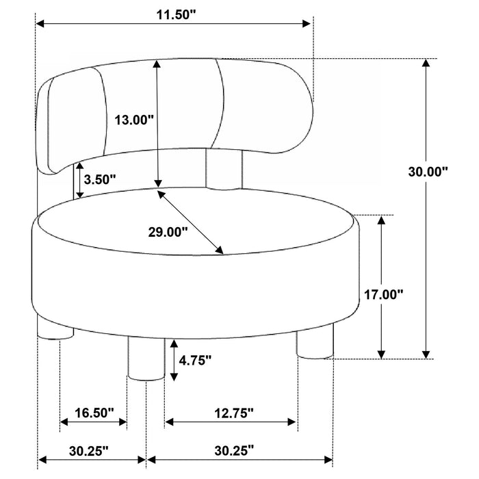 Zonie Accent Chair - All Brands Furniture (NJ)