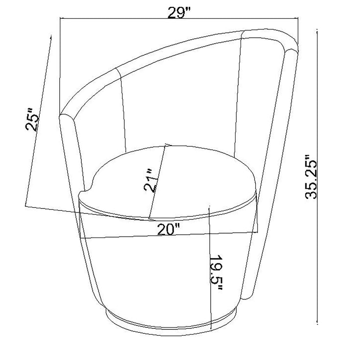 Nueva Accent Chairs - All Brands Furniture (NJ)