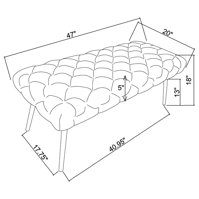 Ella Benches - All Brands Furniture (NJ)