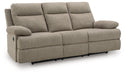 Side-Swipe Reclining Sofa with Drop Down Table - All Brands Furniture (NJ)