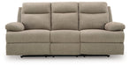 Side-Swipe Reclining Sofa with Drop Down Table - All Brands Furniture (NJ)