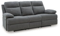 Side-Swipe Reclining Sofa with Drop Down Table - All Brands Furniture (NJ)