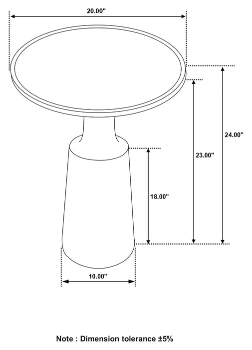 Ixia Side Table - All Brands Furniture (NJ)