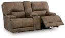 Beckley Place Power Reclining Loveseat with Console - All Brands Furniture (NJ)