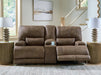 Beckley Place Power Reclining Loveseat with Console - All Brands Furniture (NJ)