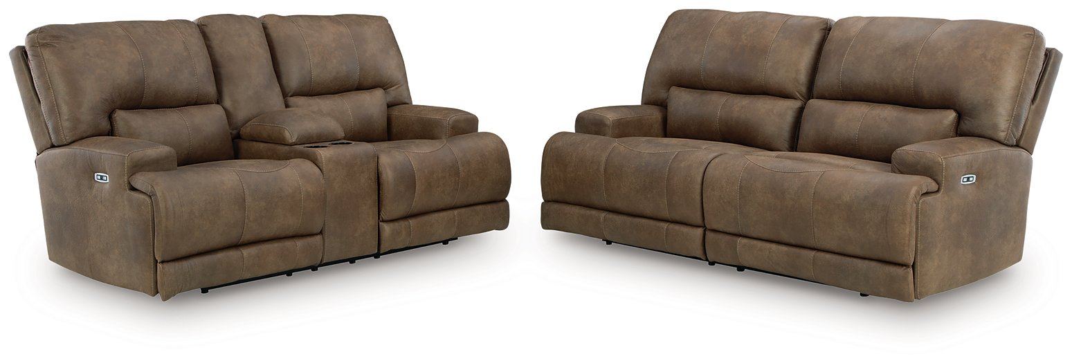 Beckley Place Reclining Living Room Set - All Brands Furniture (NJ)
