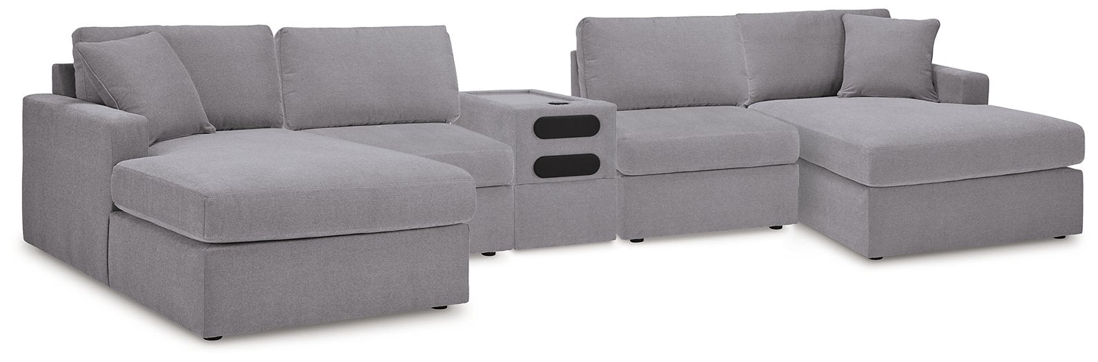 Modmax 5 Piece Sectional with Audio Console - All Brands Furniture (NJ)