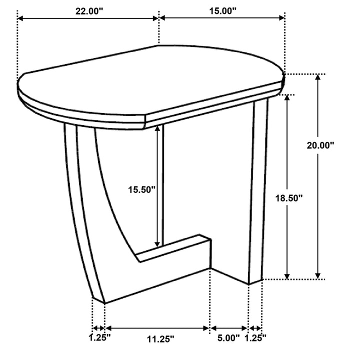 Fletcher End & Side Table - All Brands Furniture (NJ)
