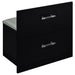 Flora 2-drawer Vanity Set with LED Mirror High Gloss - All Brands Furniture (NJ)