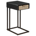 Amherst 1-drawer Radio Weave Cane Metal Side Table - All Brands Furniture (NJ)