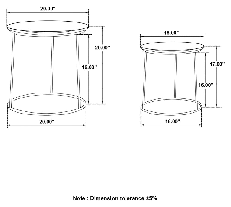 Loannis Nesting Table Set - All Brands Furniture (NJ)