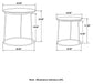 Loannis Nesting Table Set - All Brands Furniture (NJ)