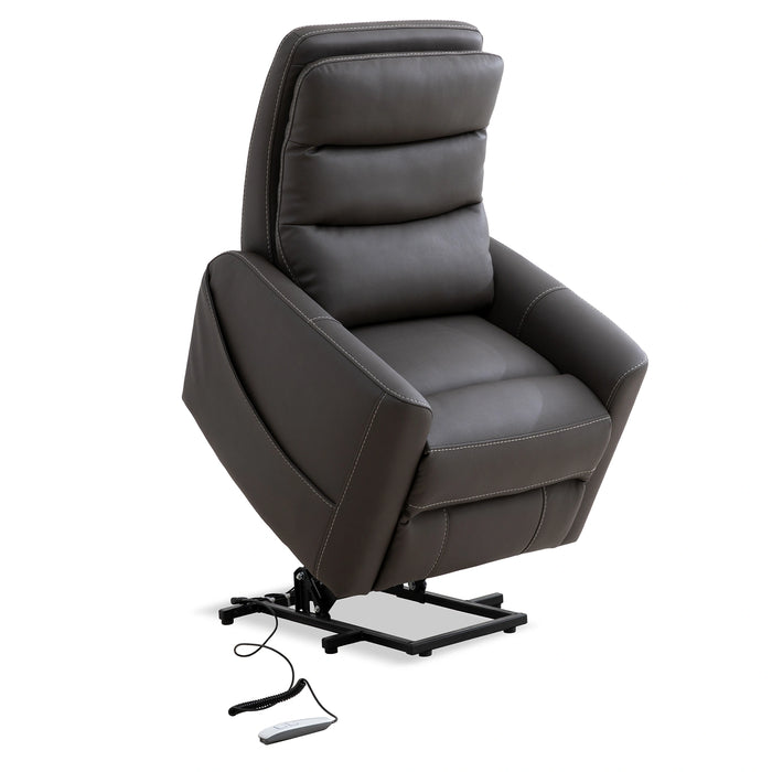 Parker Living Hercules-Haze Power Lift Recliner with Articulating Headrest