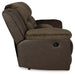 Dorman Reclining Loveseat with Console - All Brands Furniture (NJ)