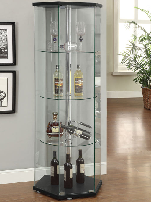 Zahavah Curio Cabinet - All Brands Furniture (NJ)