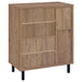 Teller 2-door Shoe Storage Cabinet Natural Oak - All Brands Furniture (NJ)