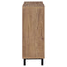 Teller 2-door Shoe Storage Cabinet Natural Oak - All Brands Furniture (NJ)