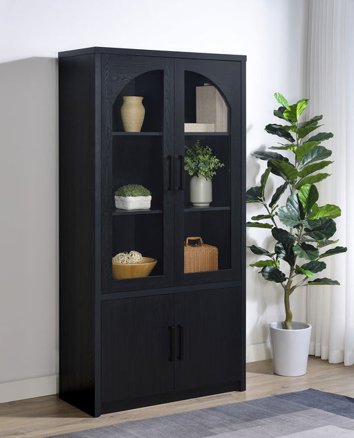 Riva Tall Display Cabinet with LED Lighting - All Brands Furniture (NJ)