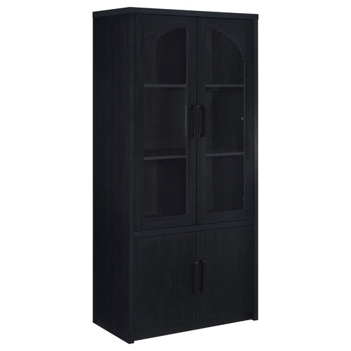 Riva Tall Display Cabinet with LED Lighting - All Brands Furniture (NJ)