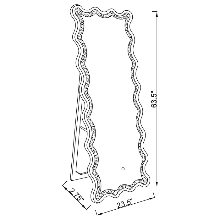 Brixey Standing Mirror - All Brands Furniture (NJ)