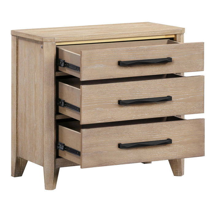 Parker House Breckenridge - Bedroom King Bed 2 Nightstands and Dresser with Mirror