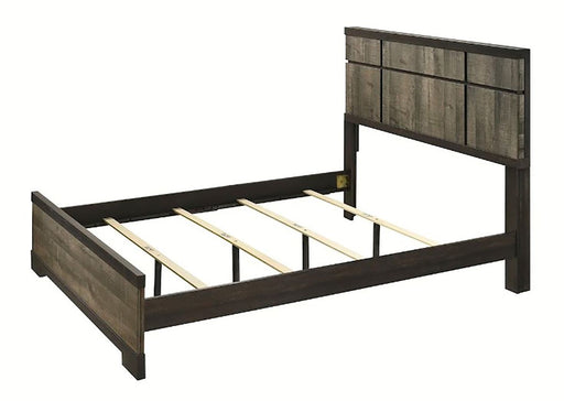 Crown Mark Furniture Remington Queen Panel Bed in Brown B8160-Q - All Brands Furniture (NJ)