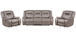 Parker Living Blake - Desert Taupe Manual Glider Reclining Sofa and Two Recliners