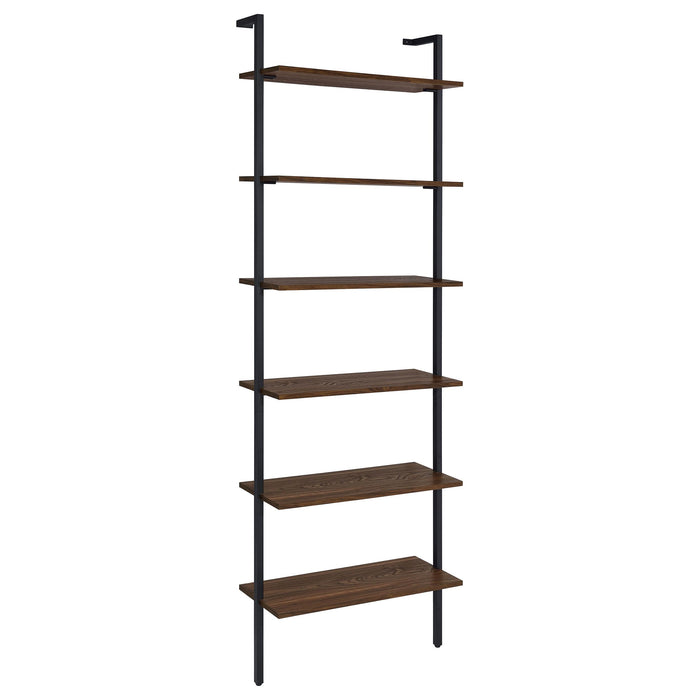 Owens 3-piece 96-inch Wall Mounted Bookshelf Set Walnut - All Brands Furniture (NJ)