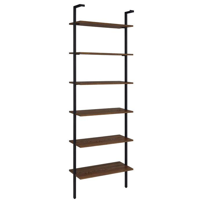 Owens 3-piece 96-inch Wall Mounted Bookshelf Set Walnut - All Brands Furniture (NJ)