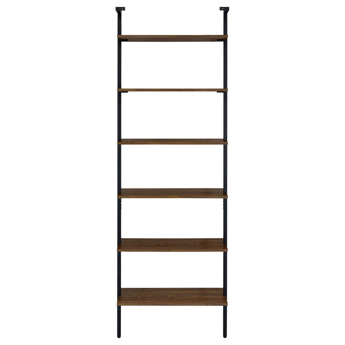 Owens 3-piece 96-inch Wall Mounted Bookshelf Set Walnut - All Brands Furniture (NJ)