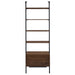 Owens 96-inch 4-shelf Storage Wall Bookshelf Walnut - All Brands Furniture (NJ)